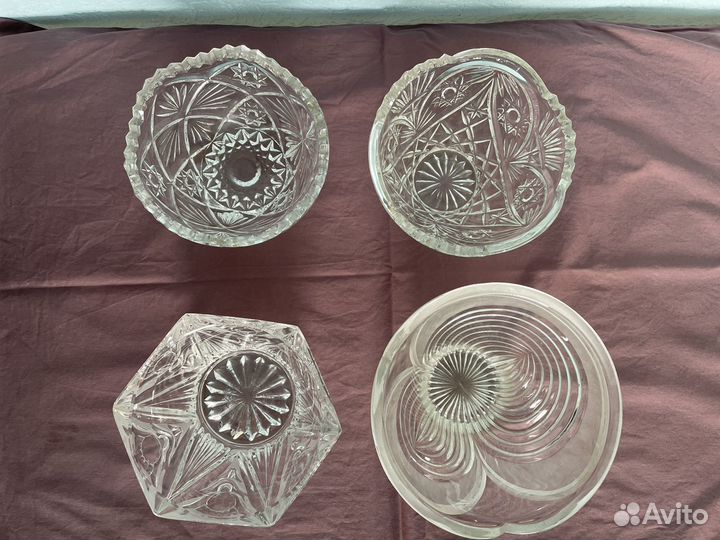 Хрустальная посуда СССР