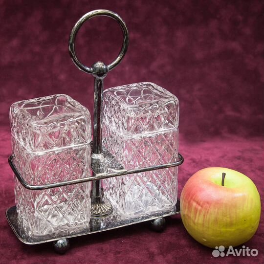 Набор для специй sheffield Англия 50-е годы ххвека