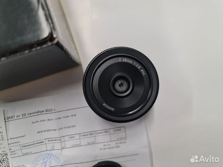 Объектив nikor Z 28-2.8