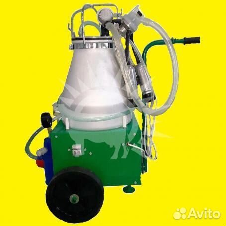 Доильный аппарат в алюминиевое ведро