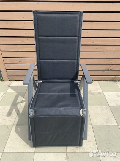 Кресло шезлонг складной
