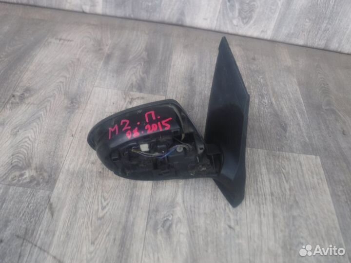 Зеркало правое №14 Mazda 2 7 контактов 2011