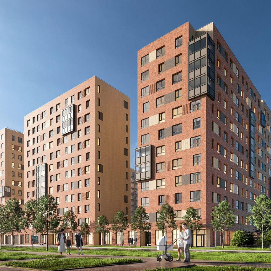 2-к. квартира, 58,3 м², 11/12 эт.