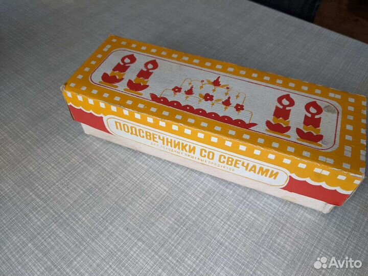 Свечи с подставками СССР