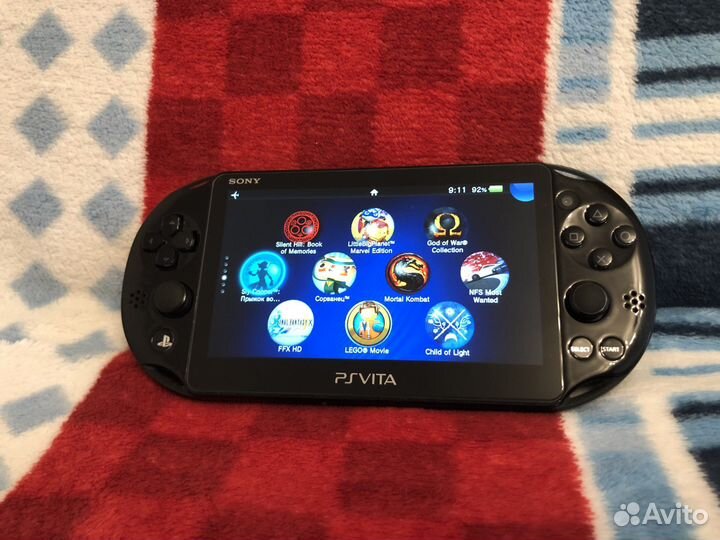 Прошитая PS Vita Slim 2008 + 128Gb Samsung
