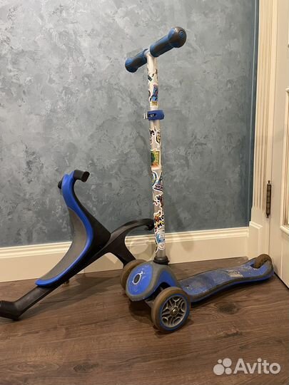 Самокат трехколесный globber 3в1
