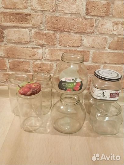 Банки стеклянные