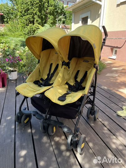 Коляска трость peg perego pliko mini для двойни