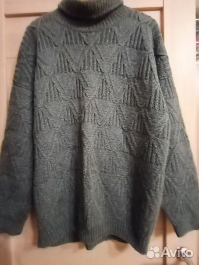 Мужской Свитер серый
