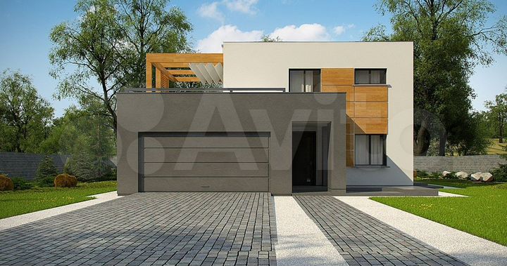 Коттедж 90 м² на участке 10 сот.