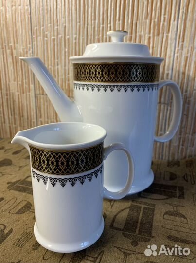 Кофейник и молочник набор Чехословакия