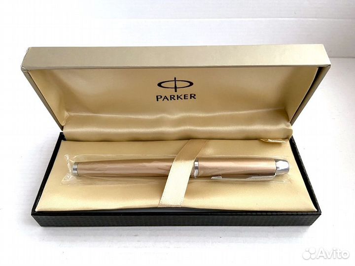Ручка перьевая Parker в коробке - розовое золото