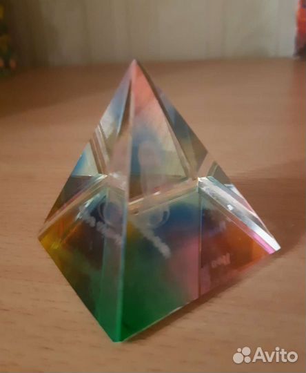 Сувенир- пирамидка со знаком зодиака лев