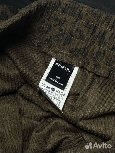 Леопардовые штаны широкие