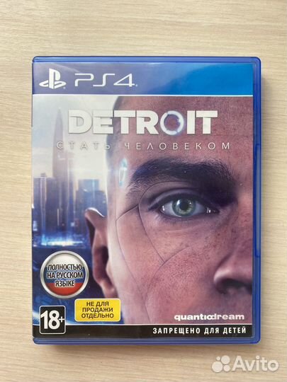 Диск игра Detroit на ps4