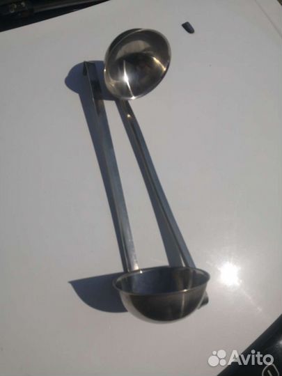 Половник промышленный нержавейка 0.5 л. СССР