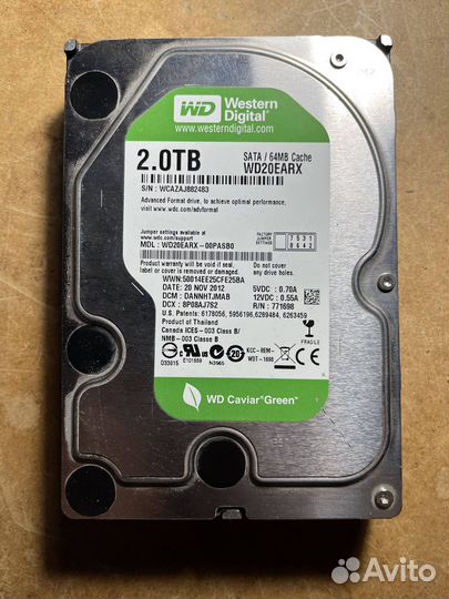 HDD от 320Gb до 3TB