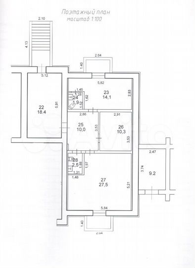 Свободного назначения, 84.7 м²