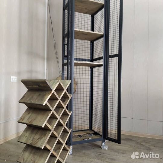 Винный шкаф- стеллаж для бутылок
