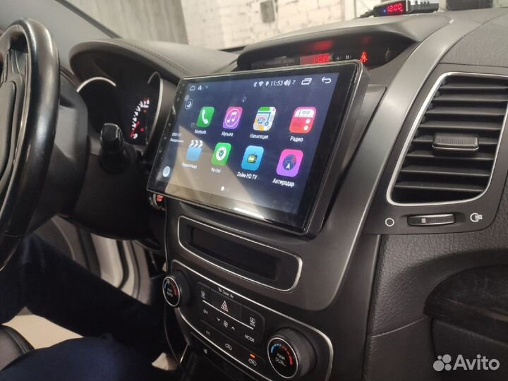 Магнитола Kia Sorento на Android в штатное место
