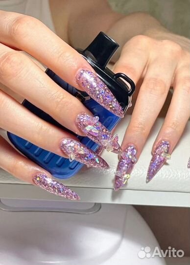 Наращивание ногтей. Маникюр.Гель лак
