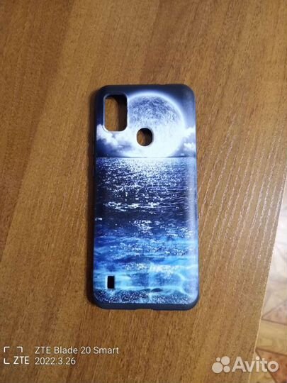Чехол на ZTE Blade a51 мягкий из тпу