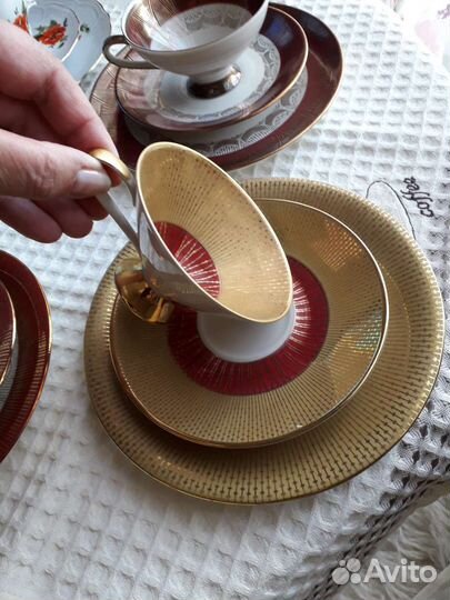 Фарфоровое трио Winterling/Waldsassen Bavaria