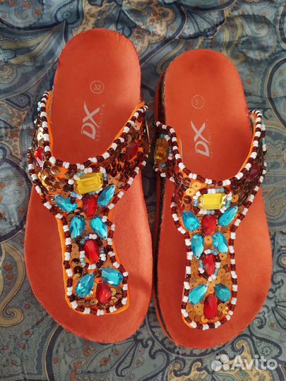 Шлепанцы новые 32 р-р (20см стелька)