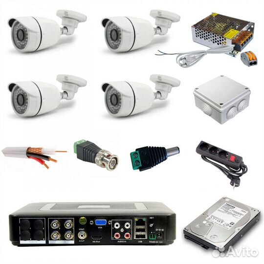 Видеонаблюдение камеры высокого разрешения