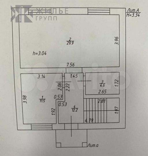 Коттедж 130 м² на участке 5,5 сот.
