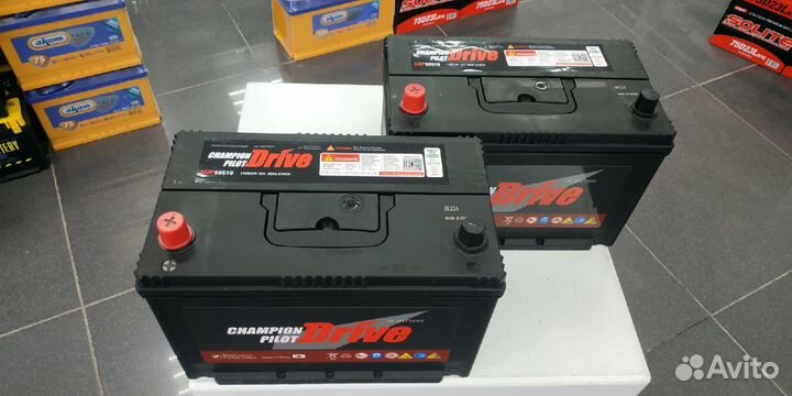 Комплект Аккумулятор 95Ач Корея на Экскаватор погр