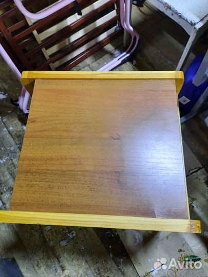 Детский стульчик для кормления деревянный