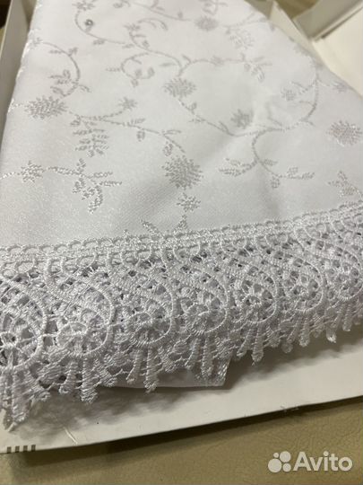 Скатерть жаккард стол 160