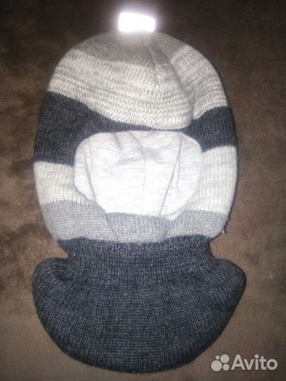 Шапка шлем+краги