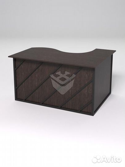 Стол эргономичный офисный сэ-13А (левосторонний) &