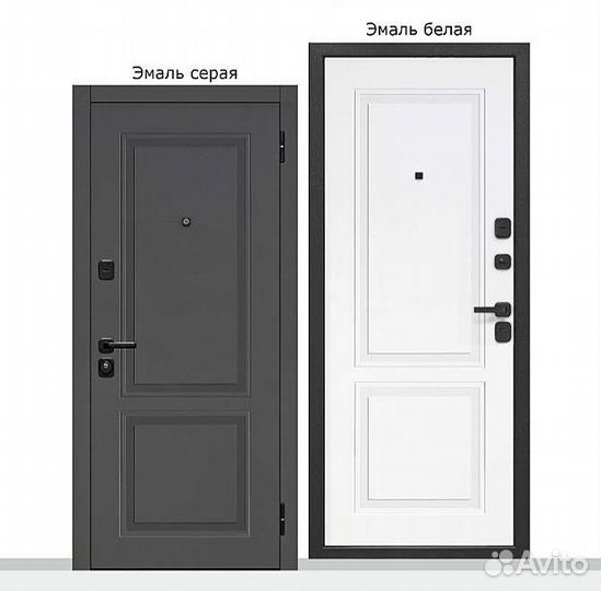 Дверь входная металлическая мдф/мдф уличная