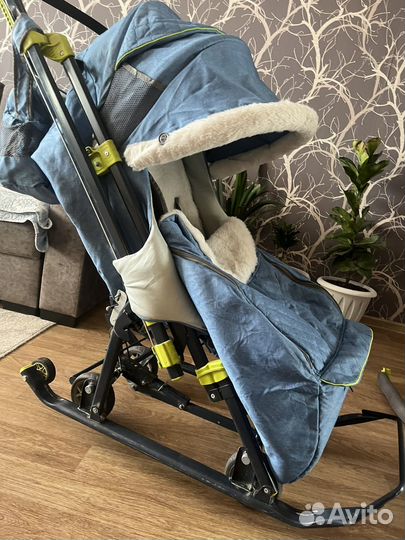 Коляска санки