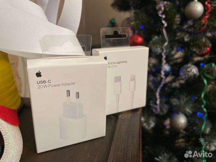 Блок быстрой зарядки iPhone type 20w