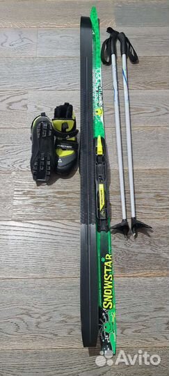 Комплект fisher Лыжи беговые, ботинки, палки