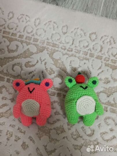 Вязаные игрушечки ручной работы