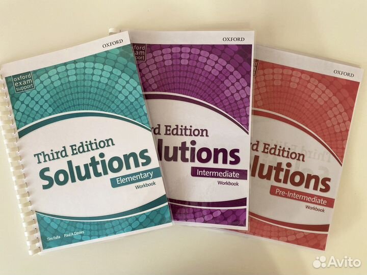 Комплект Solutions 3 edition (все части)