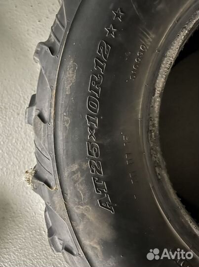 Dunlop Radial Rover A/T 8/10 R12 и 25/10 R12