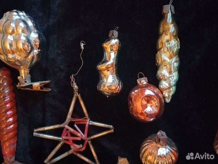 Елочные игрушки СССР