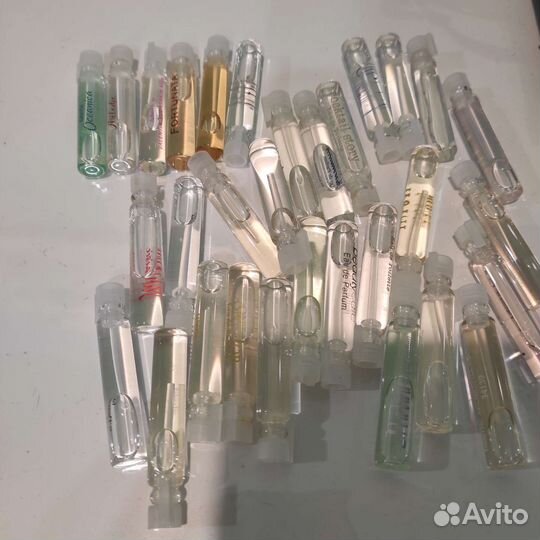 Мужские и женские пробники туалетных вод