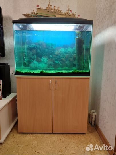 Аквариум с тумбой 150 литров