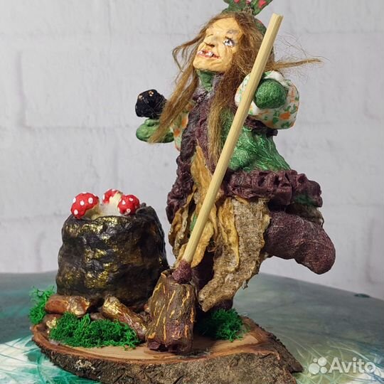 Ватные елочные игрушки