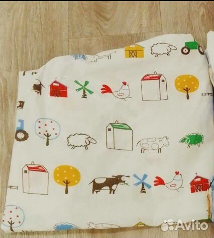 Простыни на резинке в детскую кровать