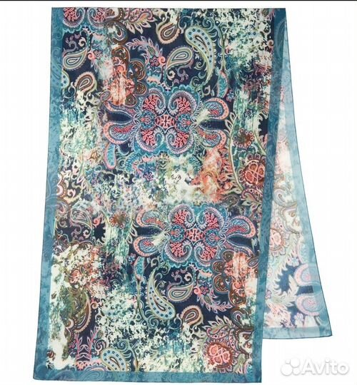 Новый павло-посадский палантин из 100% вискозы