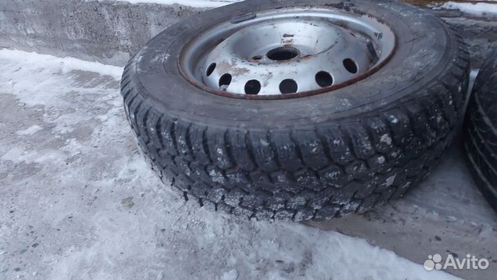 Диски штамповки р 14 с шинами 2 штук