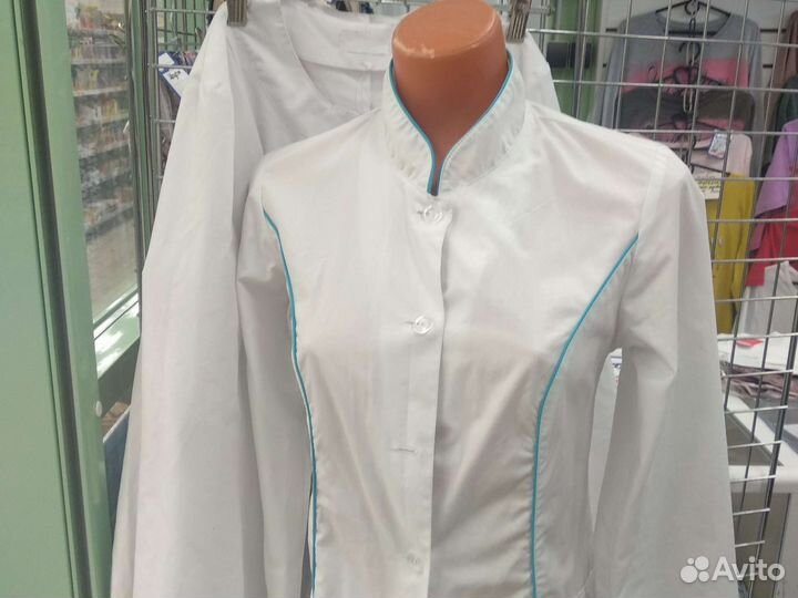 Халат белый для студентов и медработников